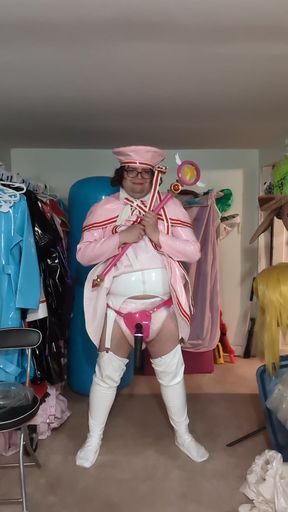 PVC Magical Girl, DL Breathplay Hands Free Vibriator