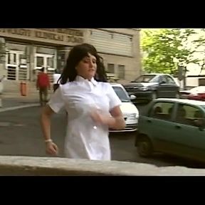 Sexy Stewardess MILF with Tight Pussy Ass Fucked and Cum in Mouth by Monster Cock