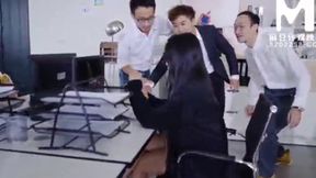 Madou Media MD-0182 Time Pause: Dominant Female Boss Unleashed - Free Preview