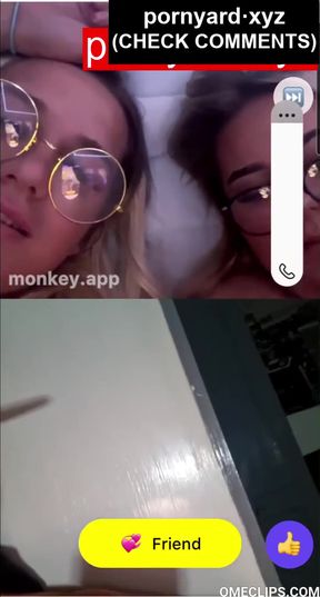 Webcam teen's homemade reaction to naughty videos