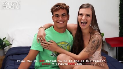 EXCLUSIVE STUD CARTER JOINS HGF TO BE PLEASED BY KENZIE