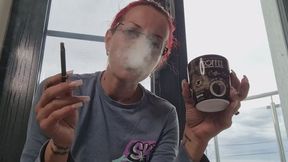 Addicted to Morning Smoke – Cigarettes & Coffee Routine