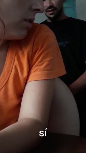 Emotional moment from &quot;ARGENTINIAN BLONDE DRINKS MATE WHILE BOYFRIEND FUCK HER&quot;