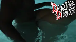 Latina BBC Jenny Picante gets double-teamed at the pool party