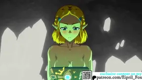 Karin Gets Animated As Her Nude Body Comes To Life In Hot 3D Action