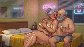 Horny Motel Couple Animations