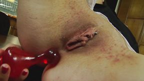 Business Exec Tiffany Doll Plugs Ass With Toys And Spunk-Spraying Dick- AssMania