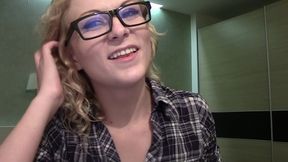 attika curly haired blonde & tongue piercing webcam chat sfw