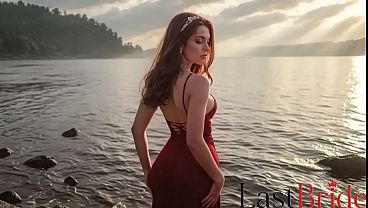 I lifted up this bride'_s dress and fucked her tight pussy deep [Ai]