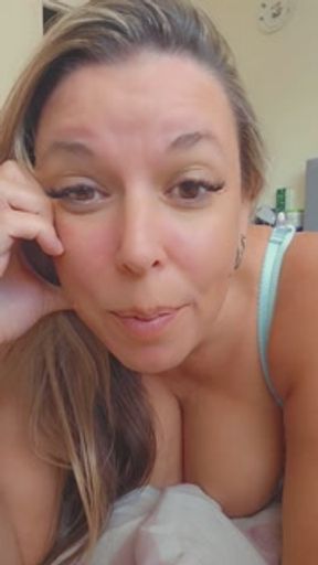 Panties getting wet over the window cleaner!