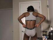 Quick dildo sucking and twerk compilation