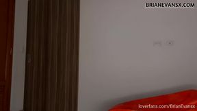 POV My roommate is a multi-orgasmic hot blonde that do squirts with her big tits and big ass