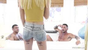 ”BIPHORIA Tight asses & a tight snatch - Violet Storm, Draven Navarro, Vince Parker”