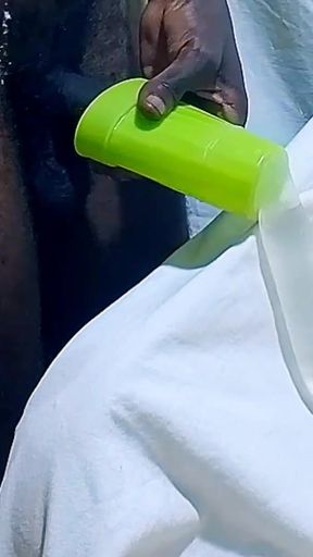 How I fucked and enjoyed sexual moment with a condom filled with water and orgasms while watching wet hot pussy&hellip;   Clip 1