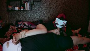 Worship My Feet With Your Tongue Nicely And I Make You Cum Buckets [goth teen 18+ Stepsis]