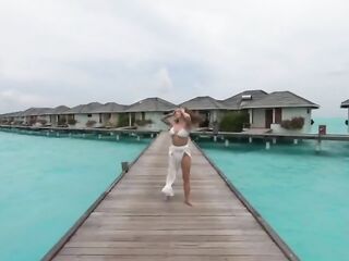 sexy olesya malibu on vacation