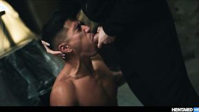”Shemale Babe Fucks Latino Twunk Guy Nicolas Novoa -  Gay Futa Creampie”