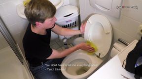 Houseman in trouble - Femdom