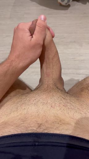Young Guy Jerking off