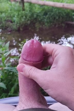 Edging By The River Precum