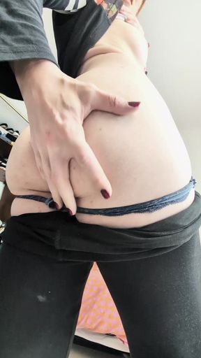 Fat ass for your gooning material
