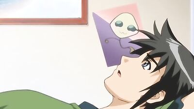 Watch busty anime babes dominate their submissive teen boy in a steamy hentai cartoon porn