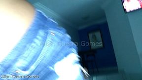 india dos peitos grandes naturais e bunda empinadinha com o lutador de mma allan guerra gomes