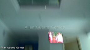 india dos peitos grandes naturais e bunda empinadinha com o lutador de mma allan guerra gomes