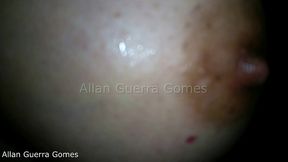 india dos peitos grandes naturais e bunda empinadinha com o lutador de mma allan guerra gomes