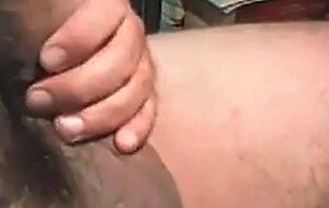 Fat Uncut Latino Daddy Shoots Thick Load