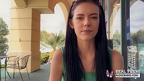 Skinny Teen 18+ Bella Nova Shows Us Her Pussy Grip