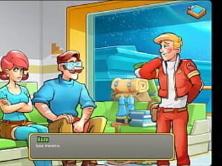 Adult Game Space Rescue ep 17 - A entire family is on Navi, I desire the step Mother and Daughters