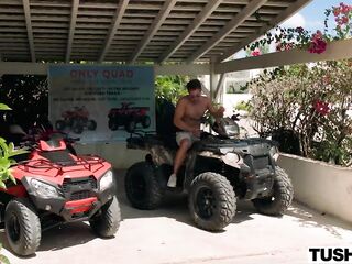 TUSHY Anal-Hungry Honey Dolly Orchid Craves His Penis All To Herself