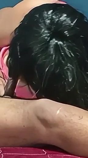Mature Granny Squirts When I Put My Whole Fist in Her Pussy After She Sucked Me and Fucked My Ass with a Dildo