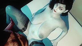 Lady Dimitrescu In Hard Missionary Fuck In Pov Resident Evil Village Hentai Parody