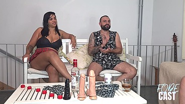 Fode Cast - Bate papo quente com troca de casais muita putaria Loira e Morena safadas - Nicoly Mattos - Lukas Zaad - Fabio Lavatti - Loira Do Tham