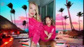 SugarNadya and her friend NataliGreen talk about going to the club on vacation