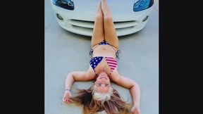 Footsie & poses with my Viper