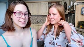Anca Goes Down on Her Blonde Friend