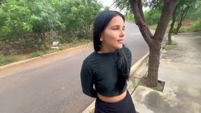 CASUAL SEX WITH STRANGER, I invite young Latina to my apartment to fuck her