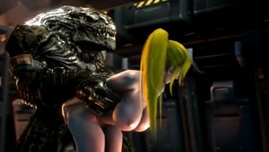 3D Toon Vidz: Huge boobs blonde babe good fucking