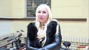 GERMAN SCOUT - BIG ASS AND TITS BLONDE KYRA HOT PICKUP FOR FUCK