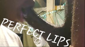 PERFECT LIPS made him bust a hard NUT!!! from her sloppily deepthroating his dick