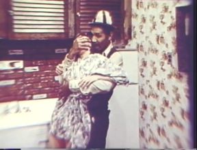 Sexy vintage slut takes the cock!