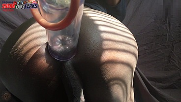 *PREMIUM* Frosted Cakes! Mini-Donut Butthole Super Slow Motion Anal-Pump, Powerd and Spank 05