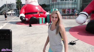 Remote Vibrator In Large Mall - Lot Of Fun With Letty Black