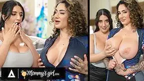 Stepmommys Girl - Tattooed Arabelle Raphaels Bike Outfit Ignites Big Naturals Sarah Arabics Lust