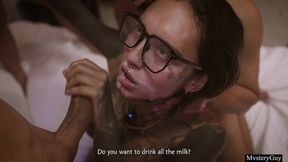 open casting for the big butt influencer camila jimenez ends on a anal gangbang