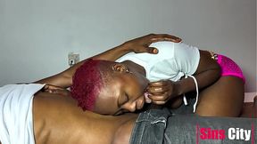 Mind blowing blowjob from Betty Skally