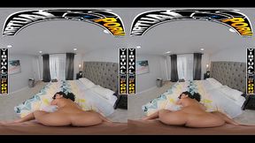 VIRTUAL PORN - You&rsquo_re Just Showering Until Step-Sis Ameena Green Turns It Into A Steamy Fuck